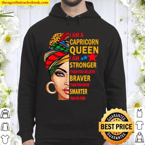 Capricorn Queen Birthday Shirt For Women Capricorn Zodiac Hoodie