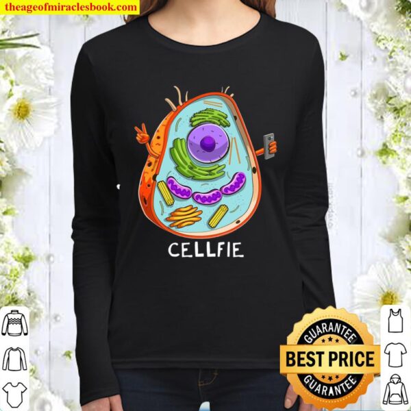 Cell Fie Biology Shirt Cellular Biology Science Teacher Gift Women Long Sleeved