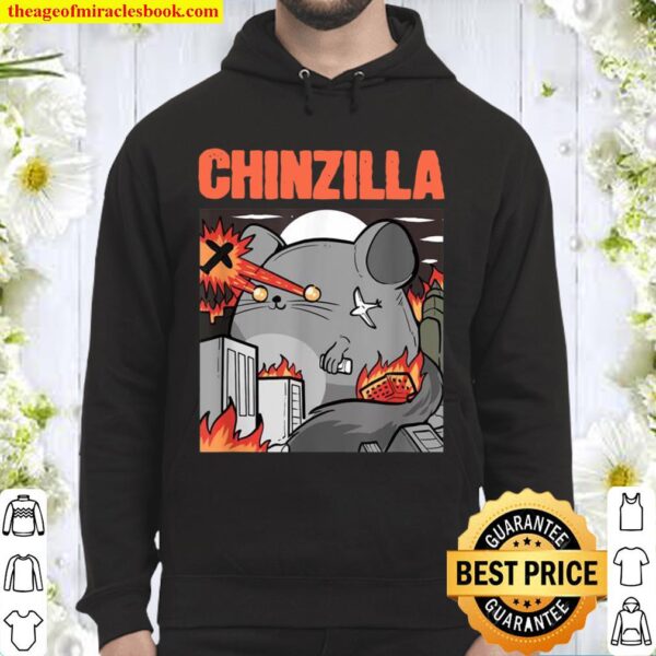 Cool Chinzilla Chinchilla Monster Rodent Chinchillas Hoodie