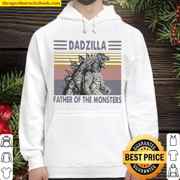 Dadzilla Father Of The Monsters Vintage Hoodie