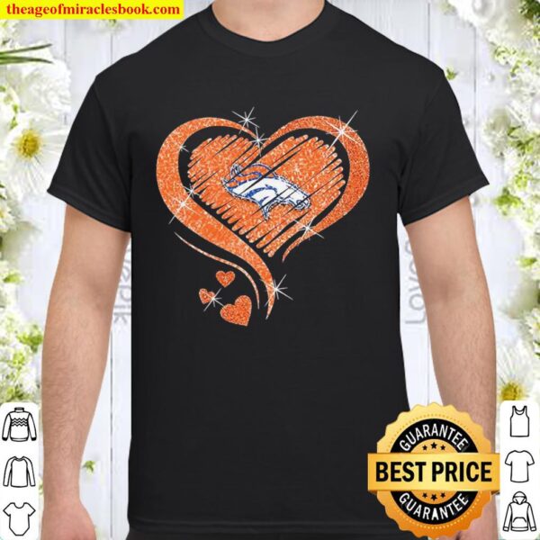 Denver Broncos hearts Shirt