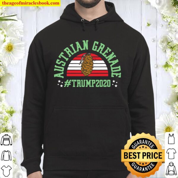 Exploding Trees Forest Cities Austria President Trump Hoodie