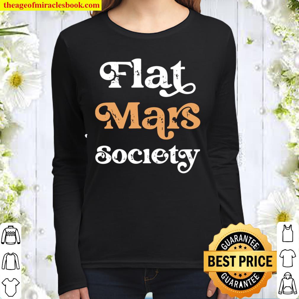 Flat Mars Society Women Long Sleeved