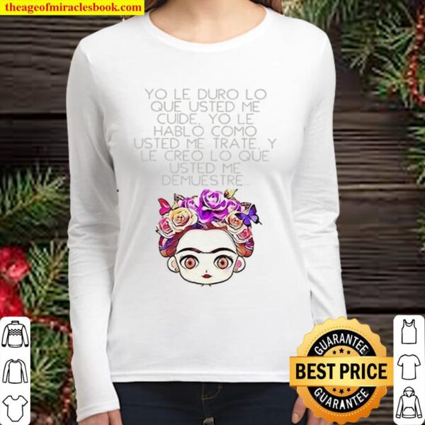 Frida Kahlo Women Long Sleeved