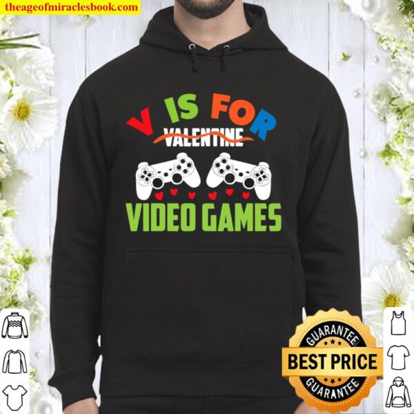 Funny Video Games Valentine Day Hoodie