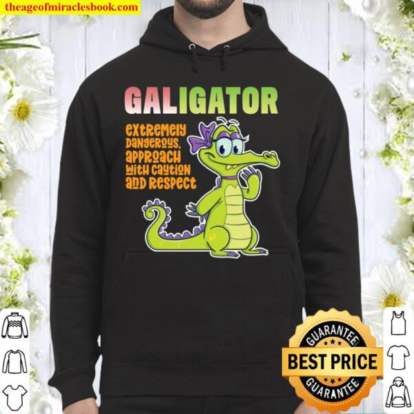 Galigator Dangerous Approach with Respect Dating Hoodie