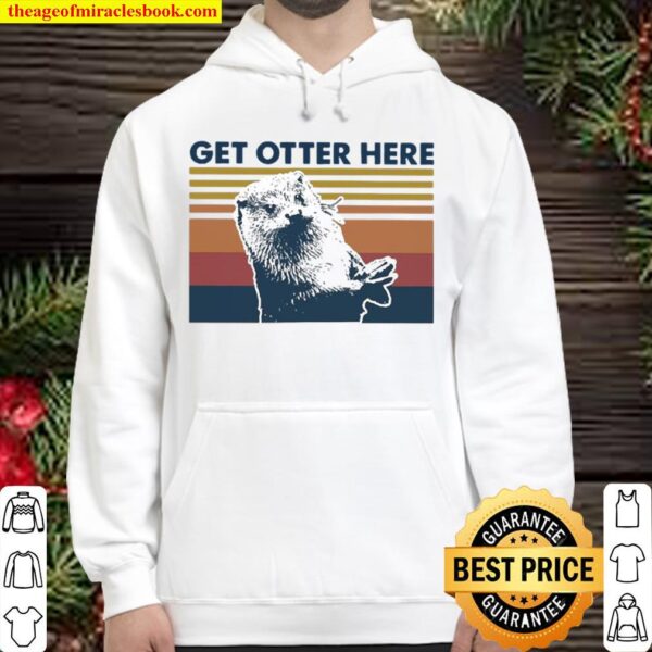 Get Otter here vintage Hoodie