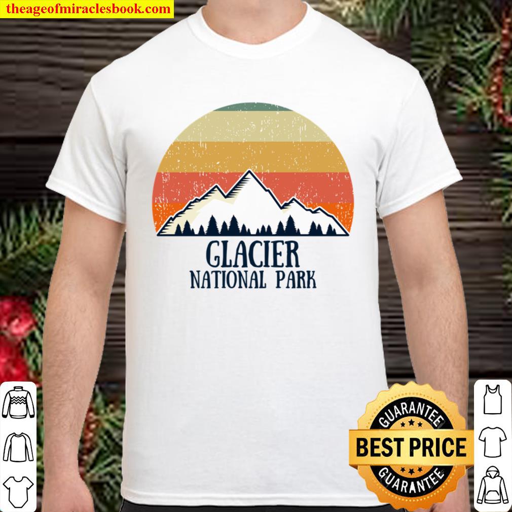 Glacier National Park Shirt Glacier Montana Glacier Tshirt Hiking Shir Shirt