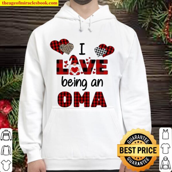 Gnome I love being a oma Hoodie