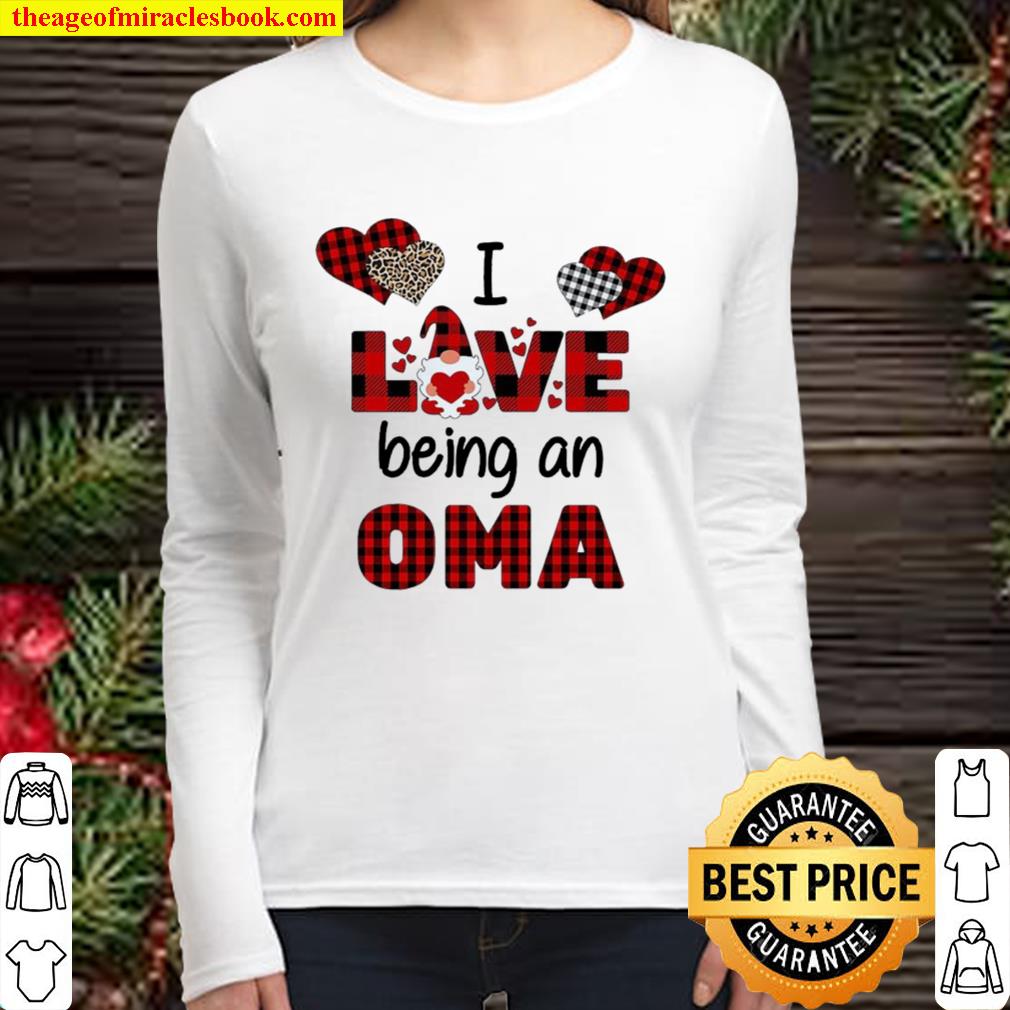Gnome I love being a oma Women Long Sleeved