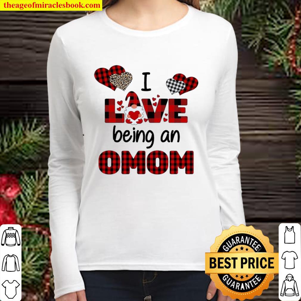 Gnome I love being a omom Women Long Sleeved