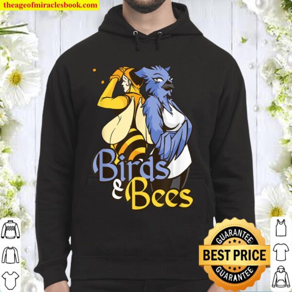 Hilarious Humor Joke Funny Birds and Bees Pun Quote Hoodie