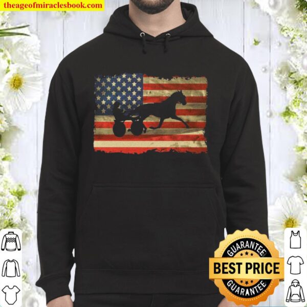 Horse Racing I’d Rather Be at the Track Trotter Hoodie