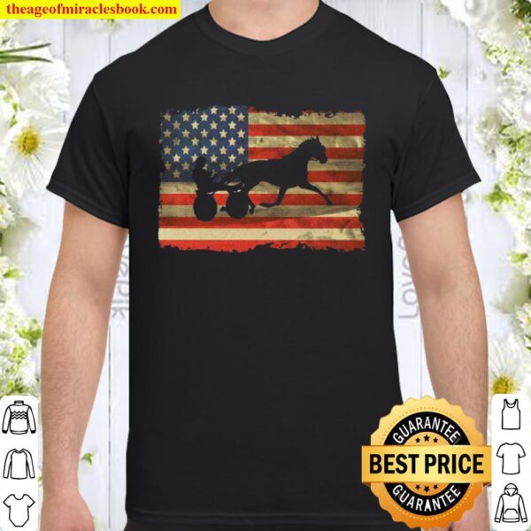 Horse Racing I’d Rather Be at the Track Trotter Shirt
