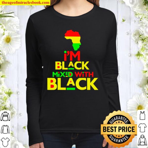 I Am Black History Month 2021 African American Men Women Kid Women Long Sleeved