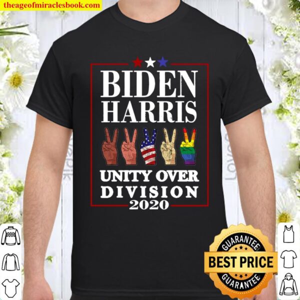 Inauguration 2021 Biden Harris Unity Over Division Gift Shirt
