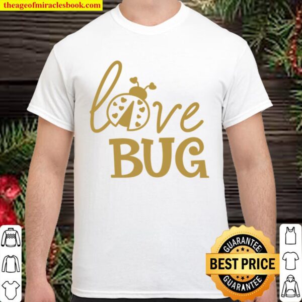 Ladybug Toddler Shirt, Love Bug Valentine T-Shirt, Girl Valentine Shirt