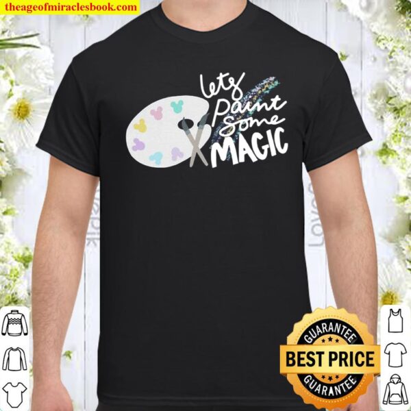 Lets Paint Some Magic Unisex Jersey Short Shirt