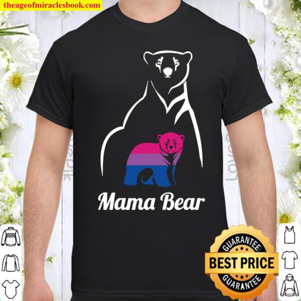 Lgbt Bisexual Pride Mama Bear Gift Pullover Shirt