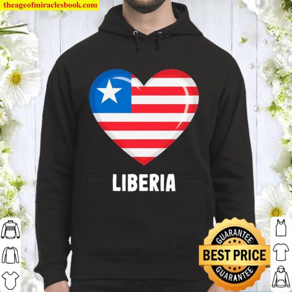 Liberia Flag Shirt Liberian Hoodie