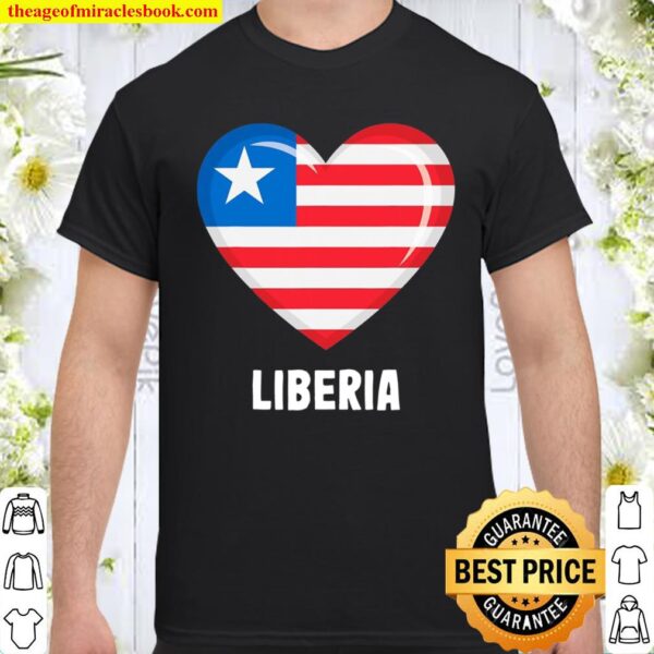 Liberia Flag Shirt Liberian Shirt