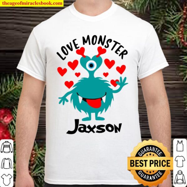 Love Monster Valentine Tee Shirt or Bodysuit Full Family Deign Bodysui Shirt