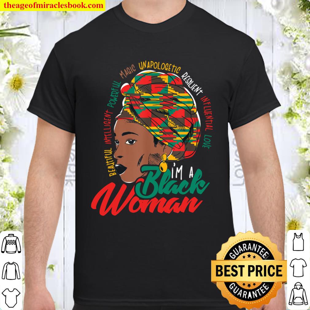 Melanin Pride African Women Girls Gift Black History Month Shirt