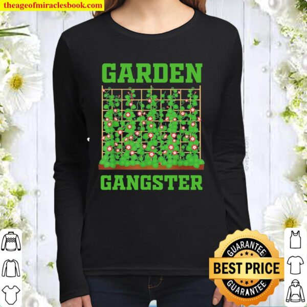 Mens Garden Meme Garden Gangster Succulentss Vintage Women Long Sleeved