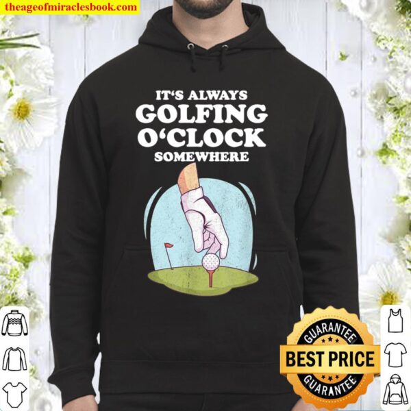Mens Golfing For Golf Players Who Love To Play Golf Hoodie