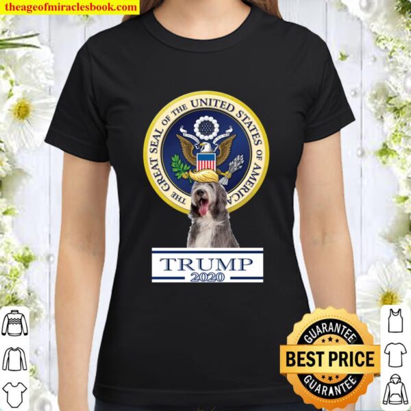 My Bearded Collie For Trump Classic Women T-Shirt