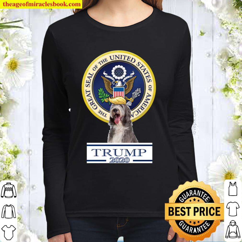 My Bearded Collie For Trump Women Long Sleeved