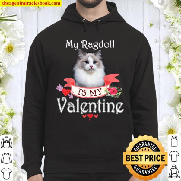 My Ragdoll Cat Is My Valentine Lover Happy Cute Heart Anti Hoodie
