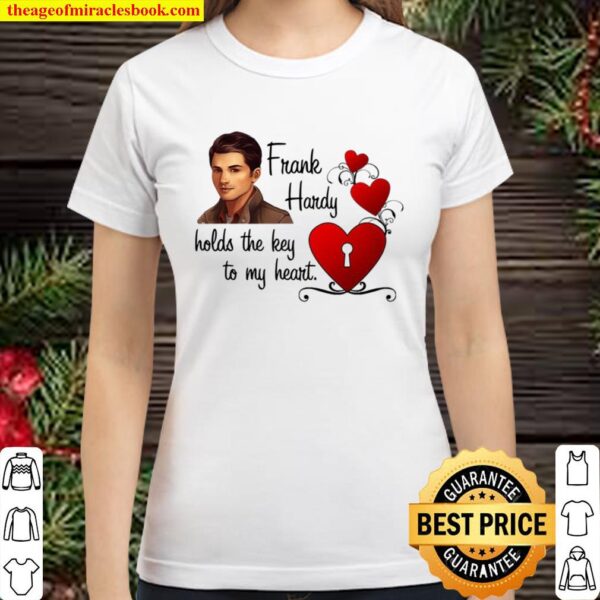 Nancy Drew Frank Hardy Holds The Key To My Heart Classic Women T-Shirt
