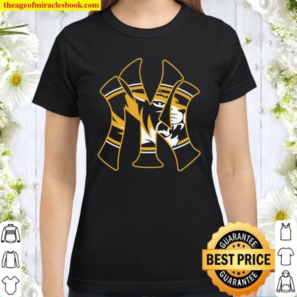 New York Yankees Missouri Tigers Classic Women T-Shirt
