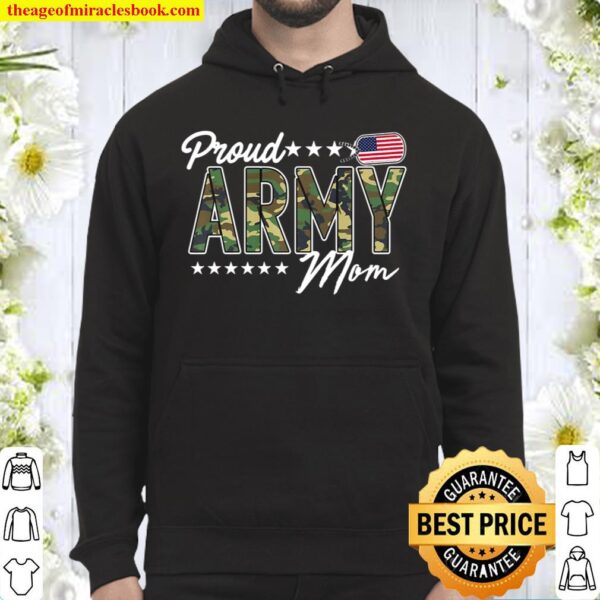 Ocp Proud Army Mom For Mothers Of Soldiers And Veterans Premium Hoodie