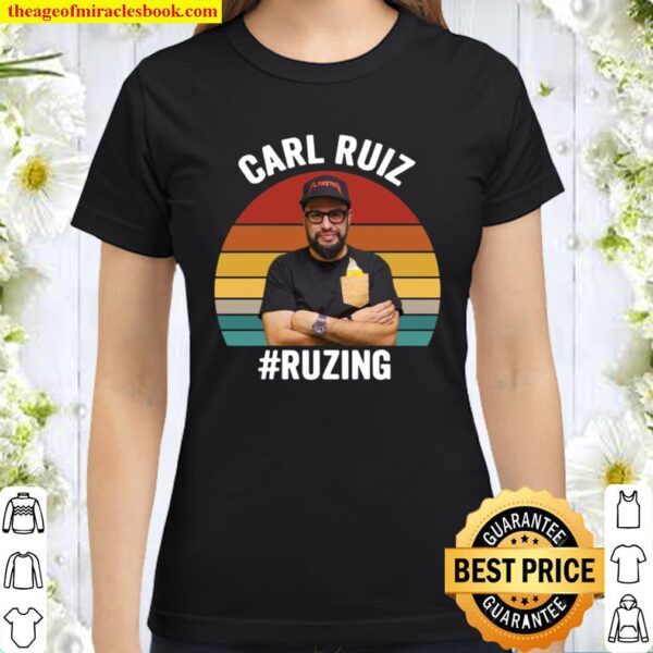 Official Carl Ruiz Ruzing Vintage Classic Women T-Shirt