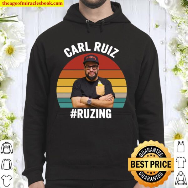 Official Carl Ruiz Ruzing Vintage Hoodie