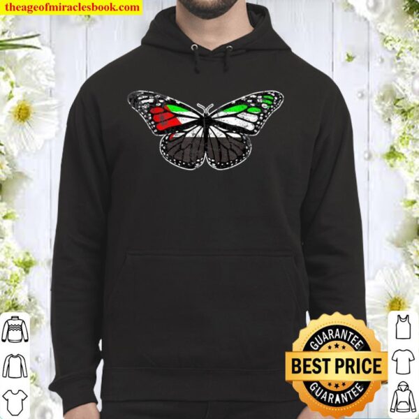 Palästinensischer Schmetterling Palästina Hoodie