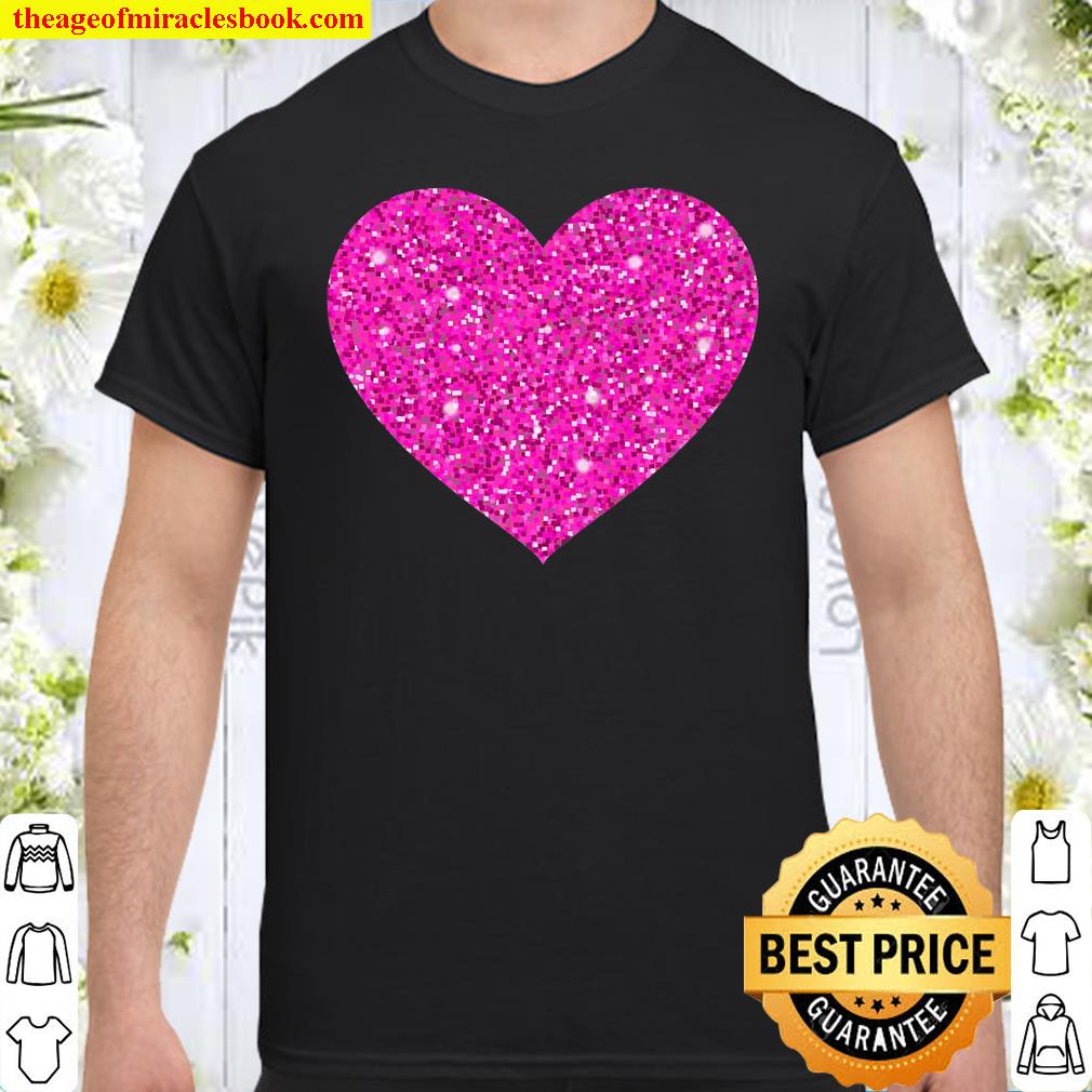 Pink Valentine Heart Love Fun Husband Wife Top Premium shirt