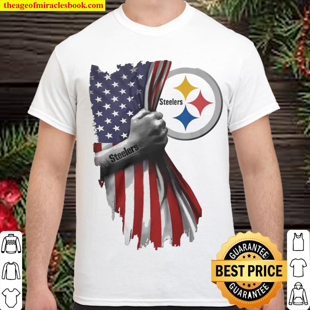Pittsburgh steelers american flag hot Shirt, Hoodie, Long Sleeved, SweatShirt