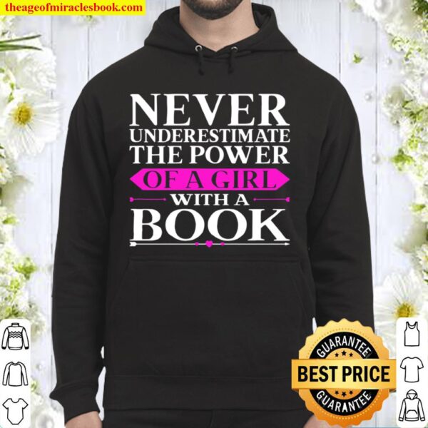 Power of a Girl With a Book Never Underestimate Archivist Hoodie