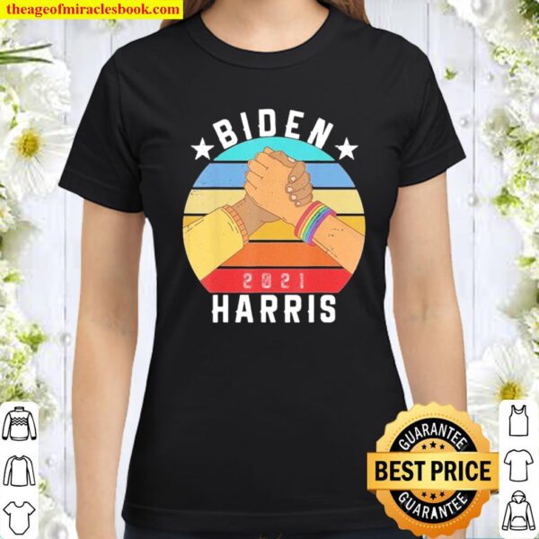 President 46th Joe Biden and Kamala Harris vintage Classic Women T-Shirt