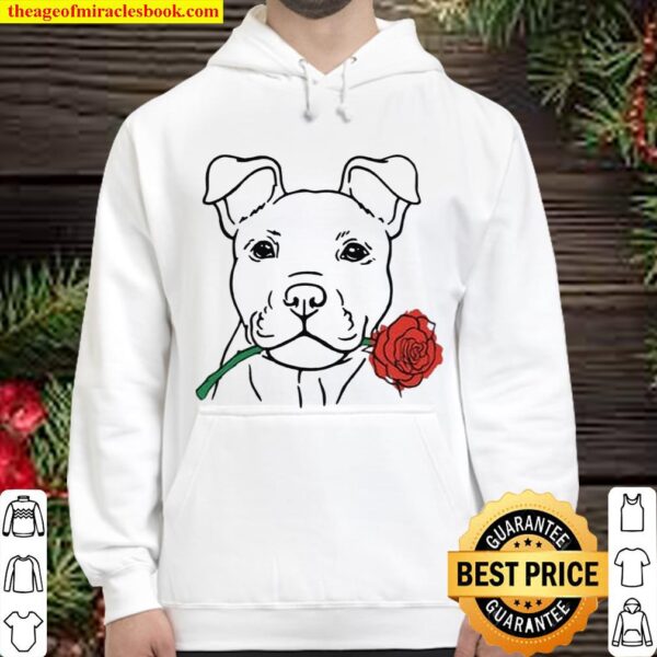 Puppy Love Cute Rescue Puppy Valentine_#39_s Day t-shirt Girlfriend Gi Hoodie