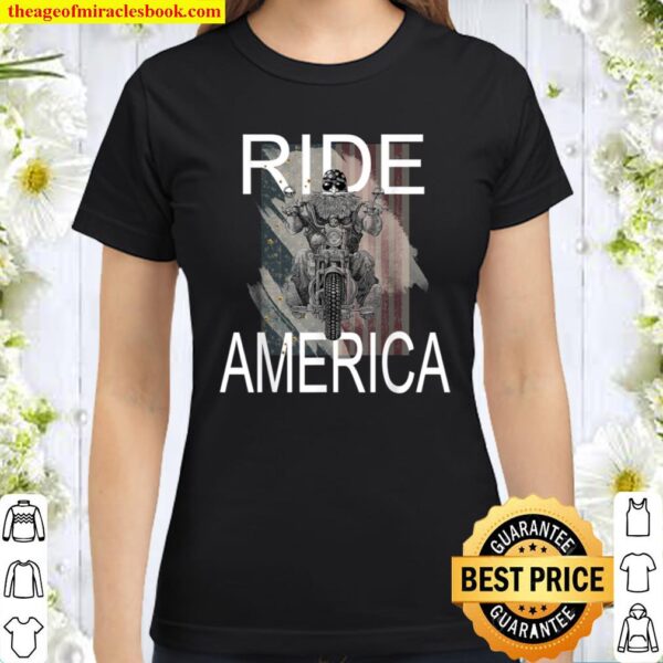 RIDE AMERICA Classic Women T-Shirt