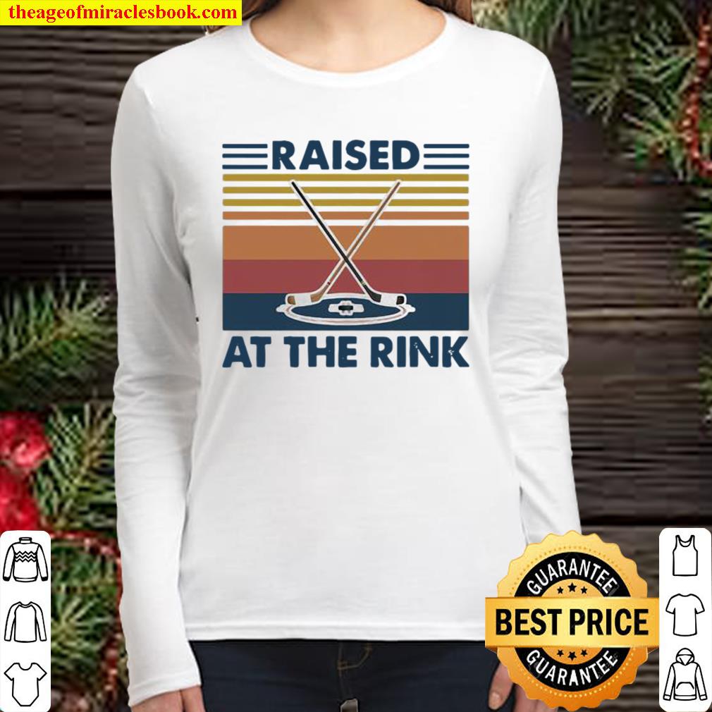 Raised A The Rink Golf Ball Vintage Women Long Sleeved