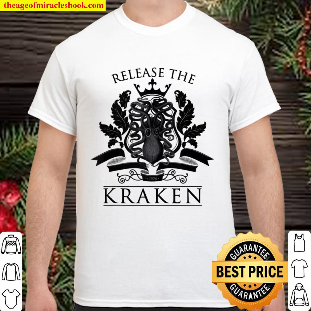 Release The Kraken Cthulhu Steampunk Emblem new Shirt, Hoodie, Long Sleeved, SweatShirt