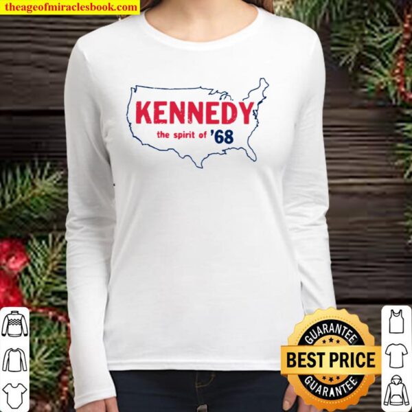 Retro 1968 Bobby Kennedy Shirt – Rfk Robert Kennedy Women Long Sleeved