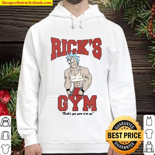 Rick And Morty Rick’s Gym Full Color Hoodie