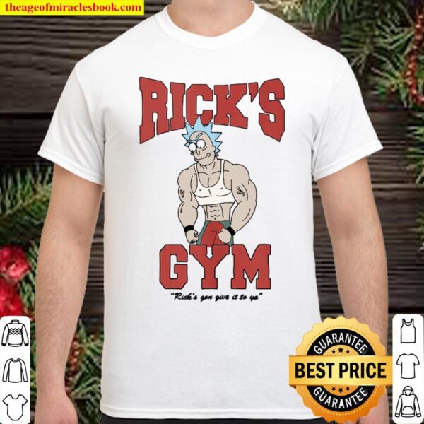 Rick And Morty Ricks Gym Full Color Shirt