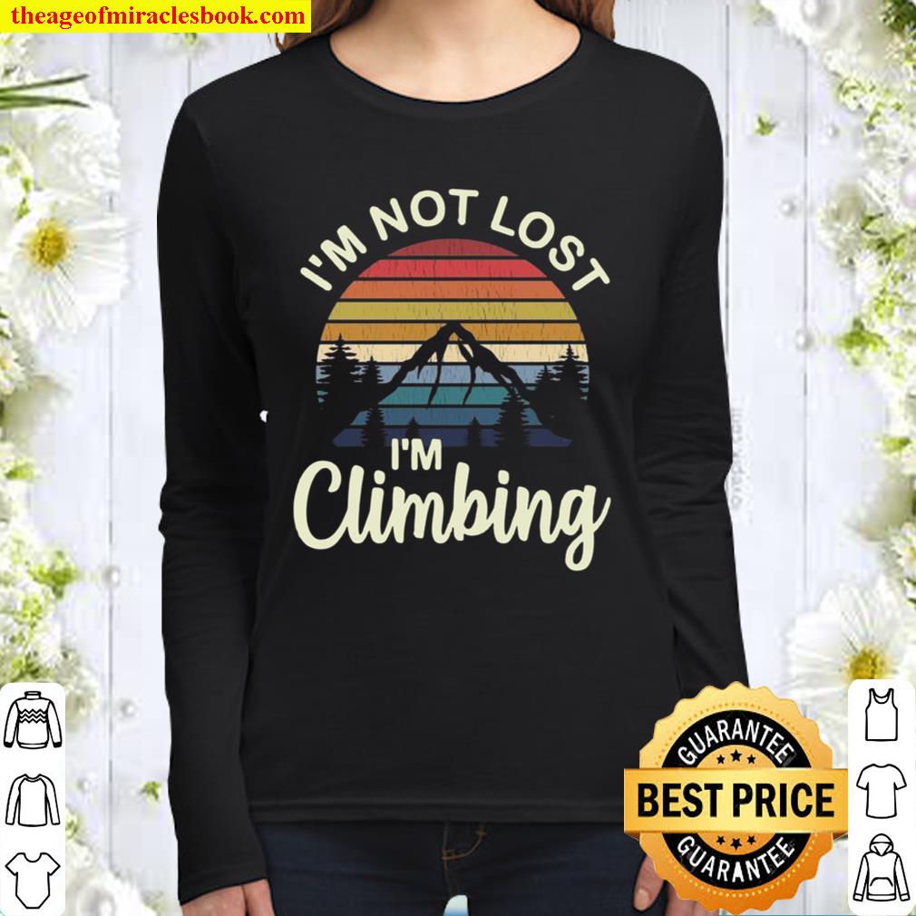 Rock Climbing Shirt Mountain Climber Climbing Women Long Sleeved